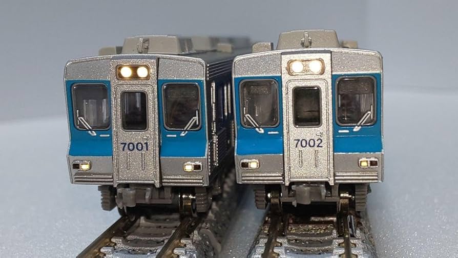 マイクロエースA-2175 北総鉄道7000形8両セット 北総鉄道 7000形 が入線しました。マイクロエース A2175 8両